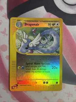 DRAGONAIR 75/165 Reverse Holo Expedition E-Series 2002 Pokemon Card LP-MP - Image 1