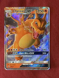 Charizard GX SM211 - Hidden Fates Tin Promo Pokemon Card - NM - Image 1