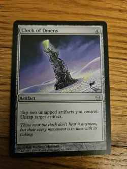 CLOCK OF OMENS Fifth Dawn MTG Magic the Gathering Cards - Image 1