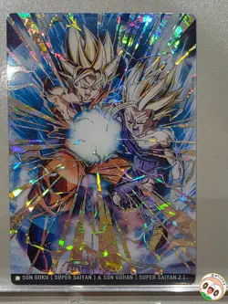 Dragon Ball Z Itajaga 6-15 SSR SON GOKU & SON GOHAN Trading Card - Image 1