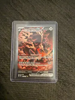Pokemon TCG Bloodmoon Ursaluna EX Prismatic Evolutions Card 168/131 - Image 1
