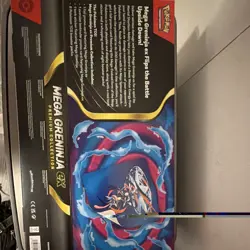 Pokemon Mega Greninja EX Premium Collection Box 2016 English 8 Packs Promo - Image 2