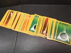 83 Pokemon Base Set Energy Lot WOTC Vintage 1999 Excellent Condition Bundle - Image 1