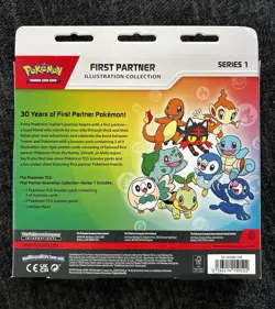 Pokemon TCG First Partner Illustration Collection Box Series 1 New/Sealed - Image 2