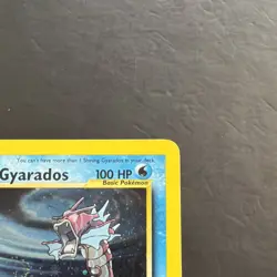 Pokemon TCG Shining Gyarados 65/64 Neo Revelation Holo Secret Rare Swirl!! - Image 2