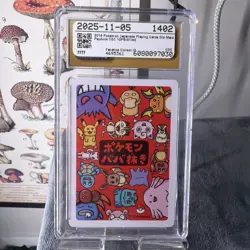 2019 Pokemon Japanese Playing Cards Old Maid Psyduck CGC 10 PRISTINE - Image 2