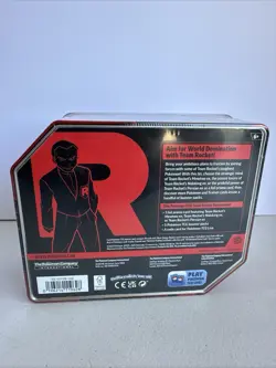 Pokemon TCG Persian EX Team Rocket Tin Box Booster English 2023 Trading Card - Image 4