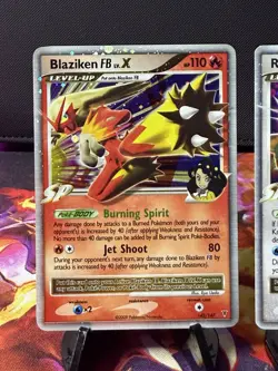 Pokemon Card Lot Lv.X - Rayquaza C DP47 - Dialga G 122/127 - Blaziken FB 142/147 - Image 3