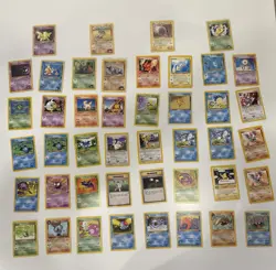 Pokemon Vintage WOTC Lot 45 Cards - Gym Challenge, Fossil, Rocket, Neo, Base 🔥 - Image 1