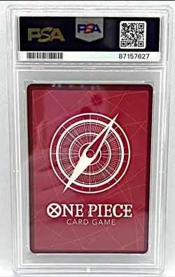 BANDAI PSA10 ONE PIECE Jap Card Roronoa Zoro Alt Art OP01-001 L ROMANCE DAWN - Image 2