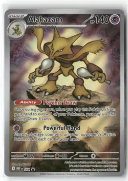 Alakazam - 009 Holo ME: Mega Evolution Promo Pokemon Near Mint - Image 1