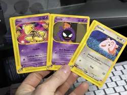 Abra 93/165 Gastly 109/165 Clefairy 101/165 Expedition 2002 Pokemon Card Lot - Image 1