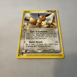 Pokemon Eevee TCG Card 63/100 Sandstorm Regular Non-Holo Lp - Image 2