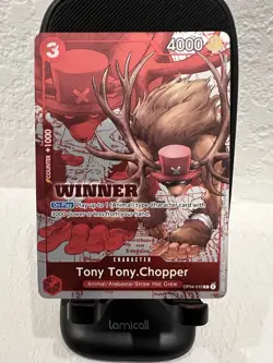 Tony Tony.Chopper (Winner Pack 2024) OP04-010 One Piece Promotion Cards - Image 1