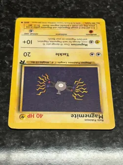 Magnemite 60/82 Team Rocket Regular Common LP Vintage Pokemon Card 2000 - Image 4