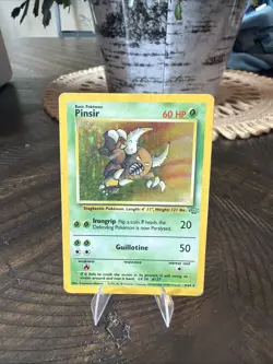 Pokemon TCG Pinsir Jungle 9/64 Holo Unlimited Holo Rare - Image 1