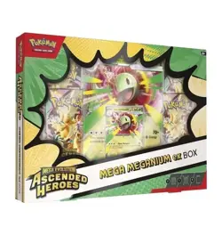 Pokemon TCG Mega Meganium ex Box Ascended Heroes Sealed 4 Packs Promo 🔥 - Image 2