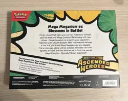 Pokemon TCG Mega Meganium ex Box Ascended Heroes Sealed 4 Packs Promo 🔥 - Image 3