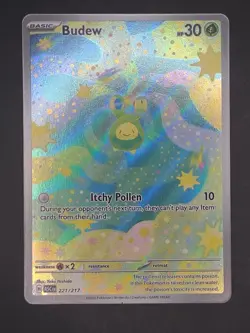 2026 Pokemon Ascended Heroes Budew Illustration Rare #221/217 - Image 1
