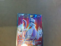 Mewtwo EX Full Art Holo Breakthrough 158/162 DAMAGED! - Image 3