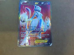 Mewtwo EX Full Art Holo Breakthrough 158/162 DAMAGED! - Image 4