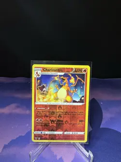 Charizard Rare Reverse Holo - SWSH04: Vivid Voltage 025/185 Pokemon - Image 1