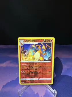 Charizard Rare Reverse Holo - SWSH04: Vivid Voltage 025/185 Pokemon - Image 2