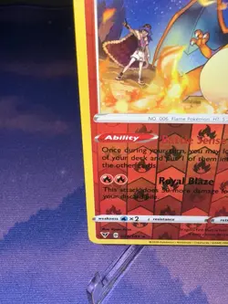 Charizard Rare Reverse Holo - SWSH04: Vivid Voltage 025/185 Pokemon - Image 5