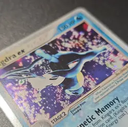 Pokemon TCG Kingdra ex 92/97 EX Dragon Holo Ultra Rare English 2003 150 HP - Image 3