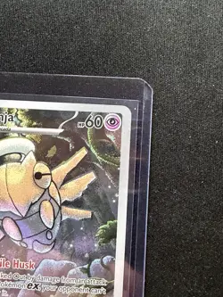 Pokemon Shedinja 144/132 Me01: Mega Evolution Illustration Rare Holo 60HP - Image 4