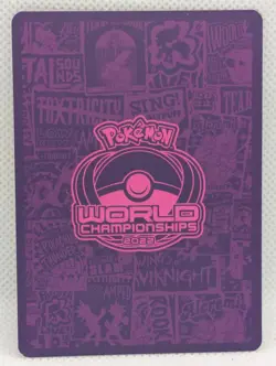 MEW V 113/264 V RARE FUSION STRIKE POKEMON 2022 WORLD CHAMPIONSHIP NM/M MEW V - Image 2