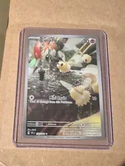 Pokemon Temporal Forces - 172/162 Cutiefly - Illustration Rare - NM/M - Image 1