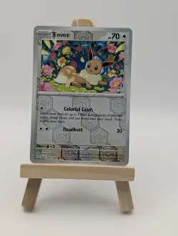 EEVEE 050/064 C SHROUDED FABLE POKEMON REVERSE HOLO NM/M - Image 1
