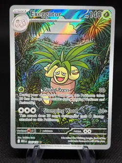Exeggutor 135/132 - Illustration Rare - Pokemon Mega Evolution NM/M - Image 1