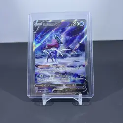 Pokemon TCG Suicune v GG38/GG70 Crown Zenith Full Art Holo Card Ultra Rare - Image 1