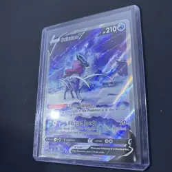 Pokemon TCG Suicune v GG38/GG70 Crown Zenith Full Art Holo Card Ultra Rare - Image 3
