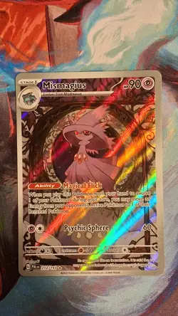 Mismagius 212/193 Paldea Evolved Illustration Rare Holo EN 90HP💕❤ - Image 3