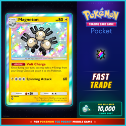 Magneton Shiny Pokemon TCG Pocket | Wisdom of Sea and Sky - Image 1