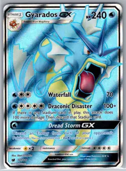 2017 Gyarados GX 101/111 Pokemon Crimson Invasion Ultra Rare - Image 1