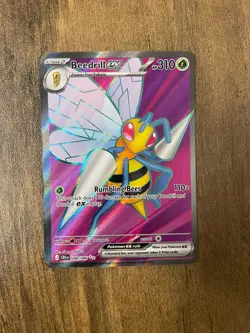 Beedrill ex 98/86 Full Art Double Ultra Rare Pokemon Chaos Rising ME04 NM - Image 1