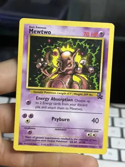 Mew 8 Mewtwo 14 Black Star Promo 2000 Rare Vintage Pokemon Card Lot WOTC - Image 3