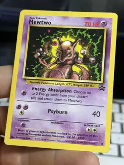 Mew 8 Mewtwo 14 Black Star Promo 2000 Rare Vintage Pokemon Card Lot WOTC - Image 4