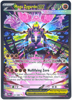 Pokemon Mega Zygarde ex Perfect Order 120/088 Special Illustration Rare TCG - Image 1
