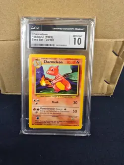 1999 Pokemon Base Set Charmeleon #24 CGC 10 GEM MINT - Image 1