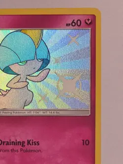 Ralts SV34/SV94 Hidden Fates Shiny Holo Rare Pokemon TCG Card NM - Image 3