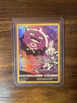 Pokemon Koffing Holo Secret Rare TCG Card Cosmic Eclipse 243/236 NM - Image 1