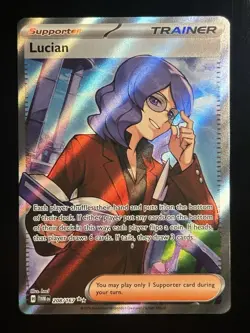Lucian 208/167 Full Art - Pokemon TCG Twilight Masquerade Ultra Rare - Image 1