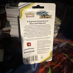 Pokemon TCG Sun & Moon Cosmic Eclipse Blister w/ Promo Terrakion Sealed Pokemon - Image 4