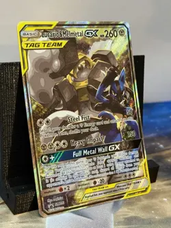 Lucario & Melmetal GX SM192 Black Star Promo Tag Team Pokemon Card NM - Image 3