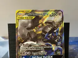 Lucario & Melmetal GX SM192 Black Star Promo Tag Team Pokemon Card NM - Image 4